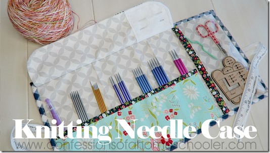 Knit/Crochet Needle Case PDF [DPNCase] - $4.95 : Confessions of a